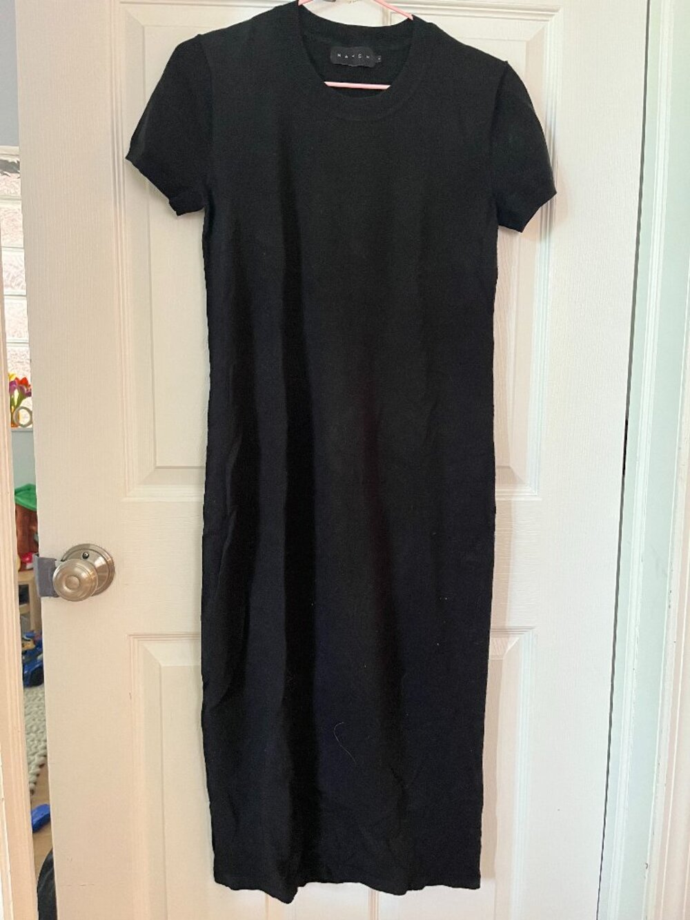 Hatch Maternity Eliza Dress, Black, Size 1